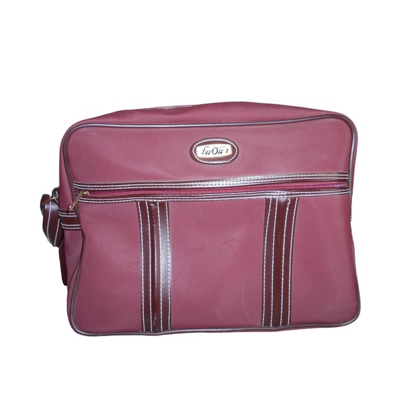 Travel Carry-on Shoulder Bag Lift Off I Brown Overnight Tote - Picture 1 of 8